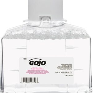 Click to see full view GOJO Industries 1911-02 Clear & Mild Foam Handwash Refill, Fragrance-Free, 1200ml Refill, 2/Carton